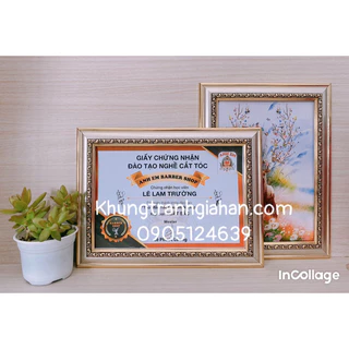 Khung bằng khen A4(21x30)khung ảnh A4 treo tường ,khung hình  A5 giá rẻ