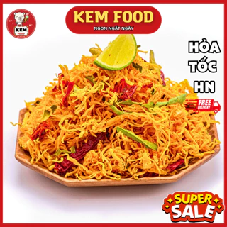 Khô gà lá chanh siêu ngon đạt chuẩn LOẠI 1 - KEM FOOD