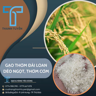 Gạo Thơm Đài Loan Dẻo Ngọt Thơm Ngon Bao 5Kg