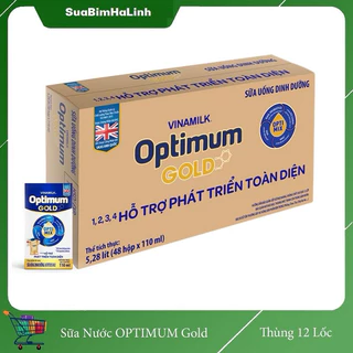 Sữa Bột Pha Sẵn Optimum gold 48 hộp x110ml