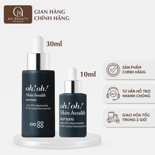 Serum Oh! Oh! Niacinamide 20% Dưỡng Sáng Da, Mờ Thâm, Se Khít Lỗ Chân Lông 10ml 30ml