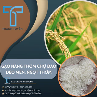 Gạo Nàng Thơm Chợ Đào Dẻo Mềm Thơm Cơm Túi 1Kg