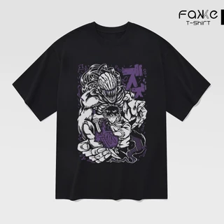 Áo thun Unisex Jujutsu Kaisen Yuta Okkotsu Color Art Oversized 100% Cotton ngắn tay