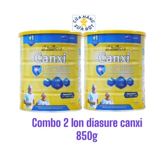 Combo 2 lon diasure canxi 850g chính hãng date mới giá tốt - Giúp xương chắc khỏe