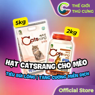 [1kg] THỨC ĂN MÈO CATSRANG  - Nhập Khẩu HÀN QUỐC | tiêu búi lông | tăng cường miễn dịch