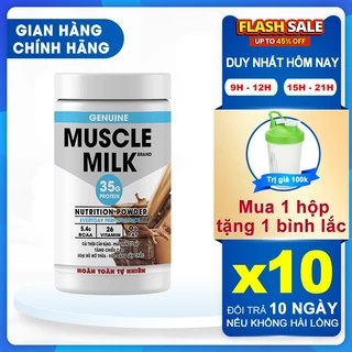 [MIỄN SHIP] 1kg Bột sữa Tăng Cân, tăng cơ Muscle Milk cao cấp