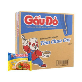 Thùng mỳ gấu đỏ Tôm chua cay/ Gà sợi phở