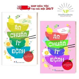 Sách - Bộ Sách Ăn Chuẩn Ít Bệnh (Bộ 2 Cuốn) - Huy Hoàng