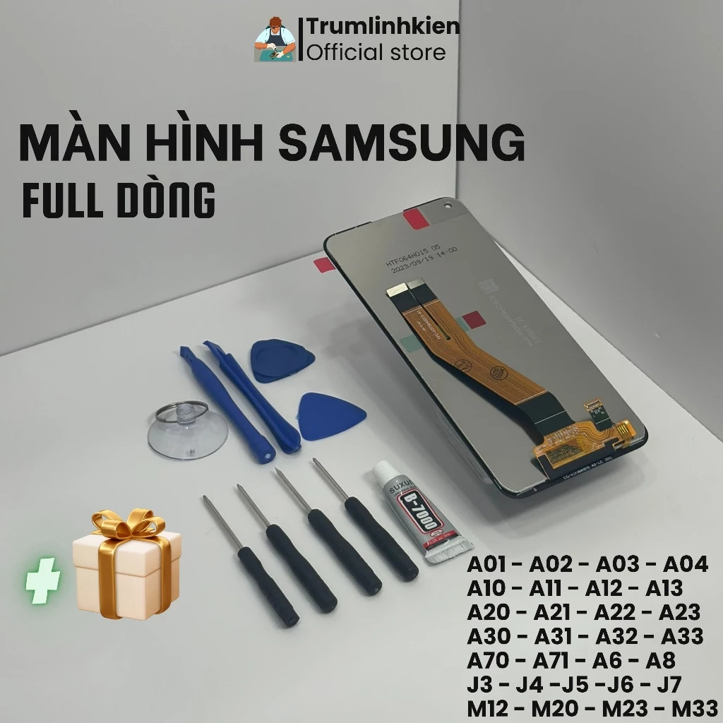 Màn hình Samsung A01 A02 A03 A04 A10 A11 A12 A20S A21 A31 A32 A51 A70 A71 M02 J330 J5 J6 J730 full dòng màn hình samsung