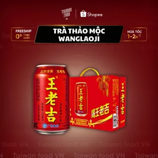 TRÀ THẢO MỘC WANGLAOJI - JIA DUOBAO { TAIWAN FOOD VN } GIÚP THANH MÁT CƠ THỂ ĐỒ ẲN VẶT TRUNG