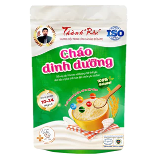 Cháo tấm ăn dặm dinh dưỡng Thành Râu cho trẻ từ 10 tháng (Bột nấu, không chứa sữa)