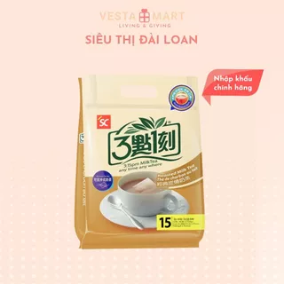 Trà Sữa Túi Lọc 3:15pm Đài Loan Vị Rang/Nướng, Tăng Năng Lượng  300g - Shih Chen Food - Vesta Mart