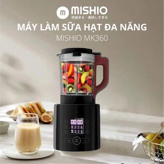 Máy xay nấu cháo làm sữa hạt đa năng Mishio MK316 không cần lọc bã