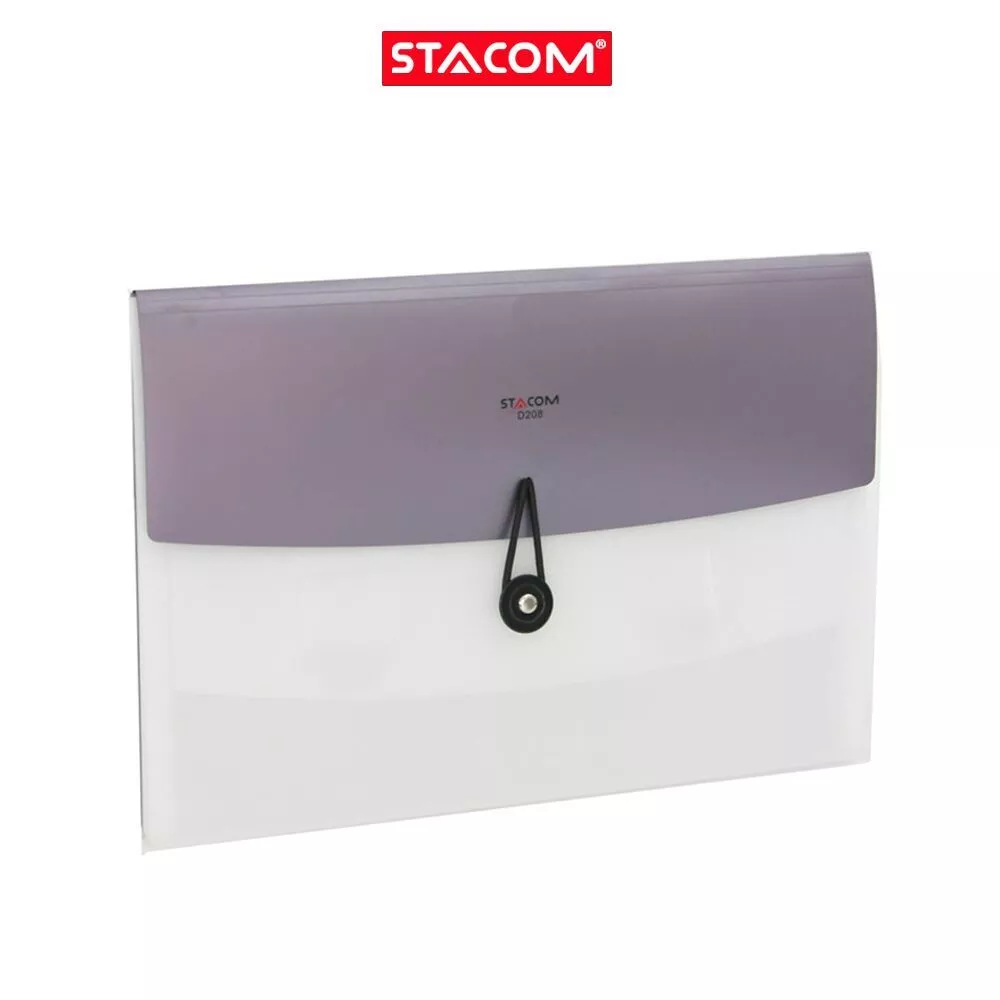 (1 Cái) Túi Đựng Hồ Sơ D208 4 Ngăn Stacom Camshop