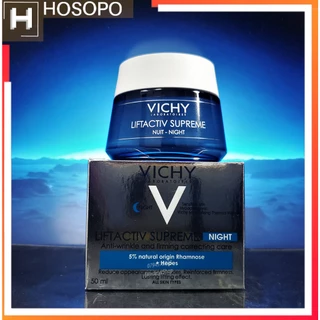 (Ngày & Đêm) Kem Dưỡng Vichy Ngừa Nếp Nhăn & Làm Săn Chắc Da LiftActiv Supreme Cream 50ml