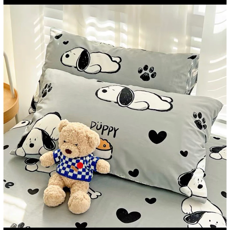 Vỏ gối nằm cotton poly  kích thước 45x65cm họa tiết nhiều hình dễ thương giá rẻ