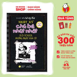 Sách Nhật Ký Chú Bé Nhút Nhát - Diary of a Wimpy Kid Tập 10 - Phiên Bản Song Ngữ. Đã Bán 300 Triệu Bản- Kèm File Nghe