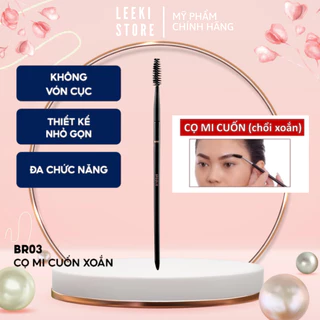 Mẫu Mới Cọ Chổi Chải Mi / Mày VACOSI Eyebrow Brush - BR03 Spoolie Chổi Xoắn