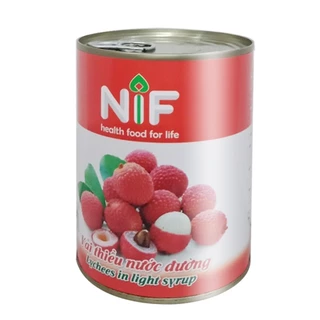 Vải ngâm nước đường NIF - 560Gr - [NGỌT THANH] - SP108391 -Nguyên liệu trà sữa HIỆP PHÁT