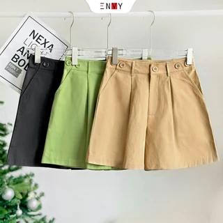 Quần Short Nữ Chữ A Lưng Cao ENVY Q82