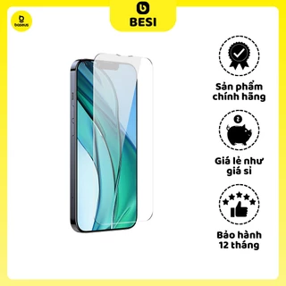 Kính cường lực Baseus All-glass SuperCeramic Tempered Glass EasyStick Film iP14 (Pack of 2)