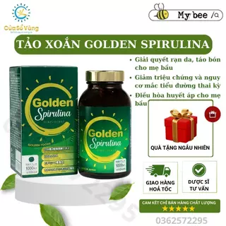 Tảo xoắn Cửa Sổ Vàng Golden Spirulina bổ sung dinh dưỡng dành cho mẹ và bé - MyBee