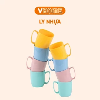 Ly Nhựa Uống Nước Có Quai Cầm Nhiều Màu Nhựa Vĩ Hưng - 3110