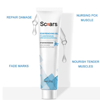 Gel ngừa sẹo lâu năm kem sẹo lành tính cho da Scar 20g