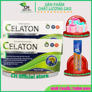 Viên uống hoạt huyết dưỡng não CELATON ORGANIC 30V, tăng cường tuần hoàn não giảm đau đầu, chóng mặt, suy giảm chí nhớ.