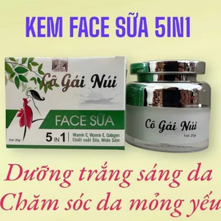 [CHÍNH HÃNG] ⚡ KEM FACE SỮA CÔ GÁI NÚI DA MỎNG YẾU, DƯỠNG TRẮNG DA