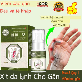 Viêm bao gân giảm đau phun Tenoclinitis 30ml Trị liệu xương khớp Kem điều trị đau khớp