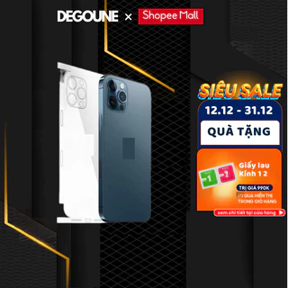 Miếng Dán PPF Full Lưng Và Viền DEGOUNE Cho Iphone 14 Pro Max 14 Pro 13 Pro Max 12 Pro Max 13 12 12 Pro