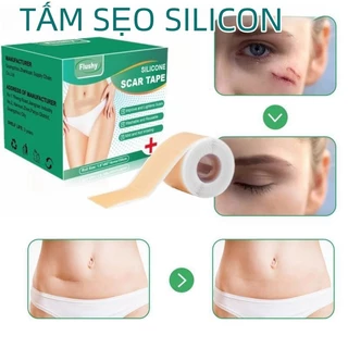 miếng dán che sẹo Miếng dán xóa mờ sẹo bằng gel silicone tái sử dụng Tấm Dán Mờ Sẹo Lồi trị sẹo thâm