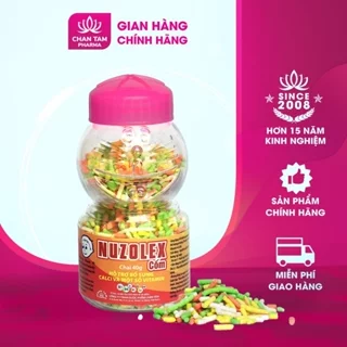 Cốm Nuzolex bổ sung Canxi và Vitamin cho trẻ em – Chai 40g