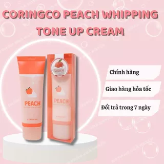 Kem đào nâng tone da Peach Whipping Tone Up Cream 50ml - Hàn Quốc -Mỹ Phẩm Nhà Huyền