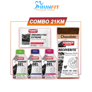 Combo Hammer Nutrition cự ly 21km vị ngẫu nhiên