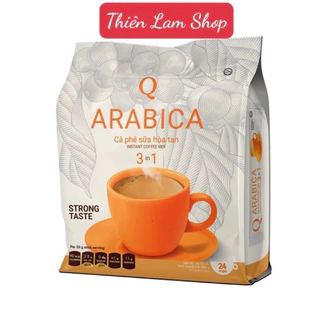 Cà phê sữa hoà tan 3in1 Trần Quang ARABICA bịch 24 gói*20g