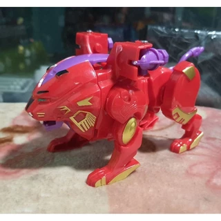 Mô hình đồ chơi siêu nhân gao china. gao sư tử đỏ.