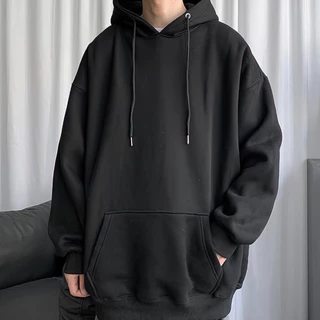 Áo Hoodie Nỉ Ngoại Trơn Nam Nữ Unisex From Rộng Ullzzang Chất Nỉ 2 Lớp Bao Dày Không Đổ Lông