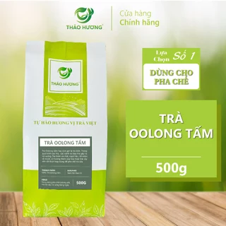 Trà Oolong Tấm Thảo Hương Gói 500gr - Chuyên dùng trong pha chế oolong sữa, trà trái cây