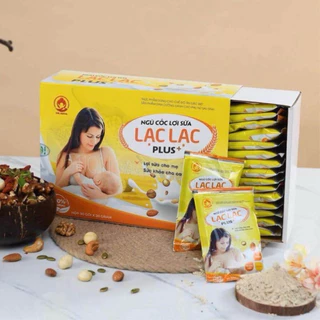 Bột ngũ cốc dinh dưỡng lợi sữa cho Mẹ sau sinh Lạc Lạc Plus 600gr