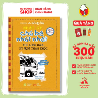 Sách Nhật Ký Chú Bé Nhút Nhát - Diary of a Wimpy Kid Tập 9 - Phiên Bản Song Ngữ. Đã Bán 300 Triệu Bản- Kèm File Nghe