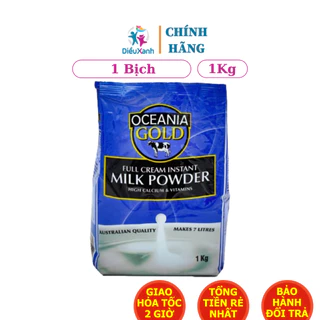 [ Túi 1kg] Sữa Bột Nguyên Kem Oceania  - Sữa  Bột Úc