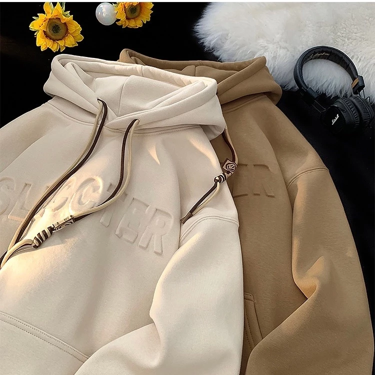 Áo Hoodie Nam Nữ Dập Chữ Nổi SLECCTER Chất Nỉ Ngoại Form Rộng Phong Cách Thời Trang PROTEX H2