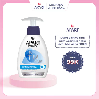 Dung dịch vệ sinh nam Apart loại bỏ vi khuẩn 300ML