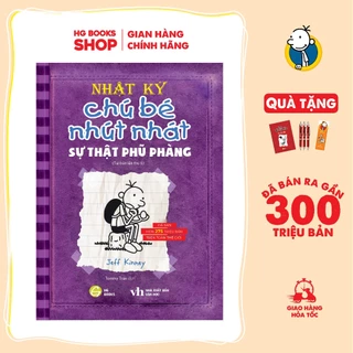 Sách Nhật Ký Chú Bé Nhút Nhát - Diary Of A Wimpy Kid: Tập 5: Sự Thật Phũ Phàng. Bản Tiếng Việt. Đã Bán 300 Triệu Bản