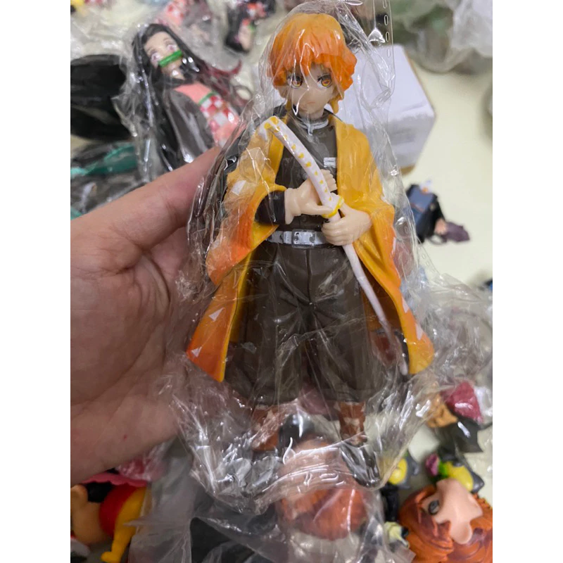 Mô hình anime manga Kimetsu No Yaiba Demon Slayer, thanh gươm diệt quỷ figure anime, tanjiro, zenitsu