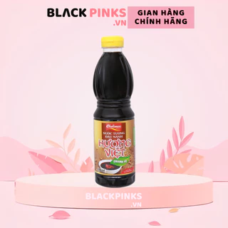 Nước tương đậu nành Hương Việt thanh vị chai 500ml