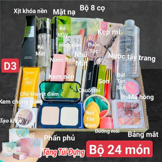 Bộ Trang Điểm[22 Món]Đầy Đủ Makeup/Trang Điểm Đi Tiệc/Trang Điểm Cá Nhân Cơ Bản 22 Món