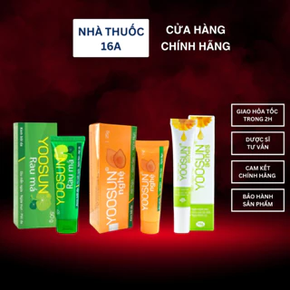 YOOSUN RAU MÁ / NGHỆ / ACNES - CHÍNH HÃNG CÔNG TY ĐẠI BẮC - HỖ TRỢ LIỀN SẸO, XOÁ THÂM, TÁI TẠO DA